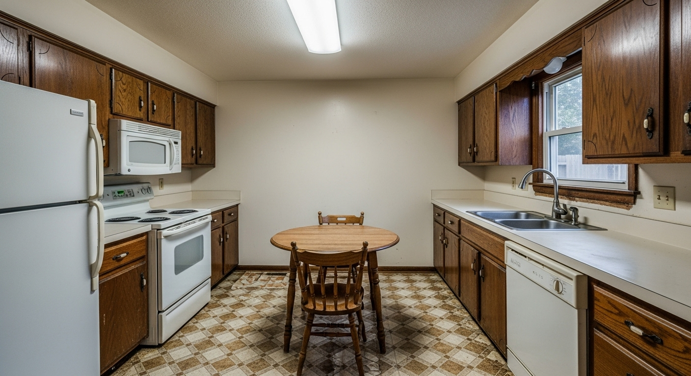 Küche vor der Renovierung